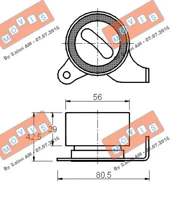 Tensioner Pulley, timing belt