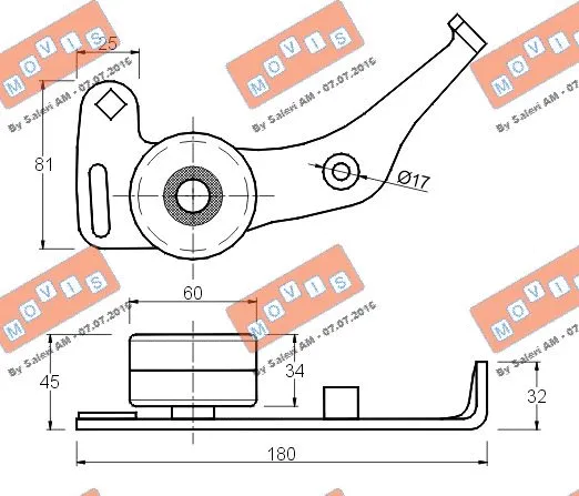 Tensioner Pulley, timing belt