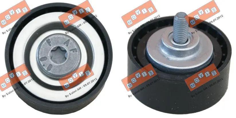 Deflection/Guide Pulley, V-ribbed belt (AST3555)