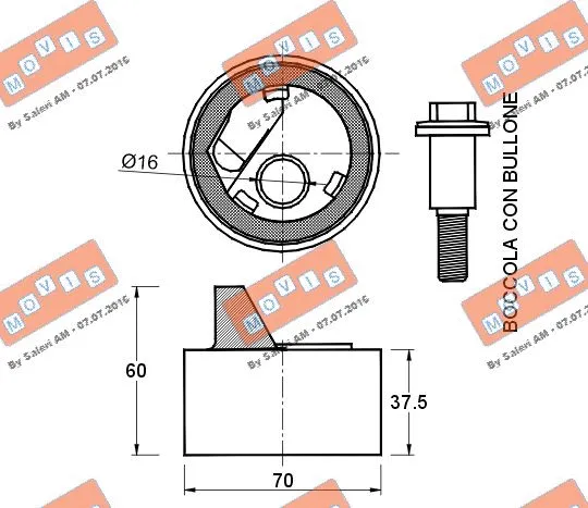 Tensioner Pulley, timing belt