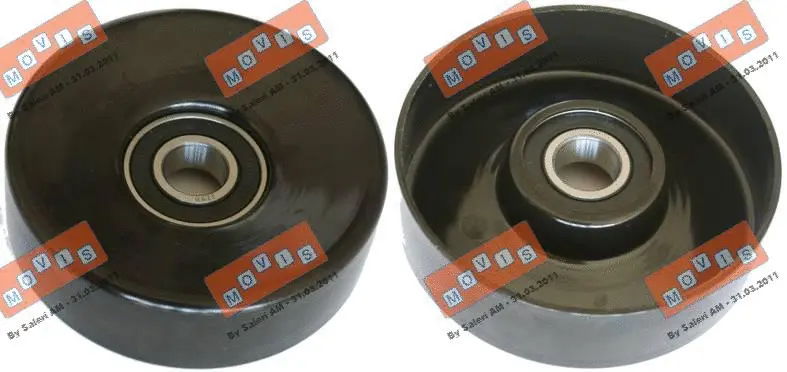 Deflection/Guide Pulley, V-ribbed belt (AST3345)