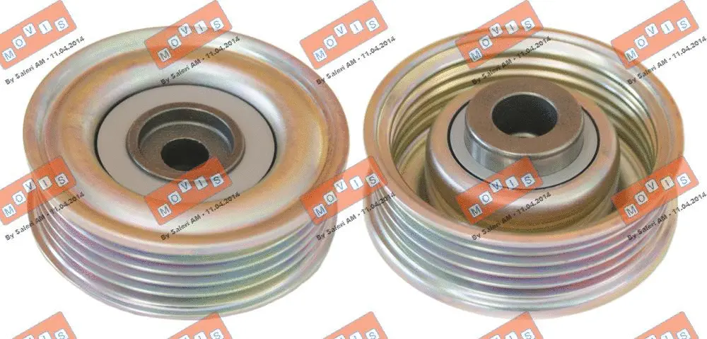 Deflection/Guide Pulley, V-ribbed belt (AST3636)