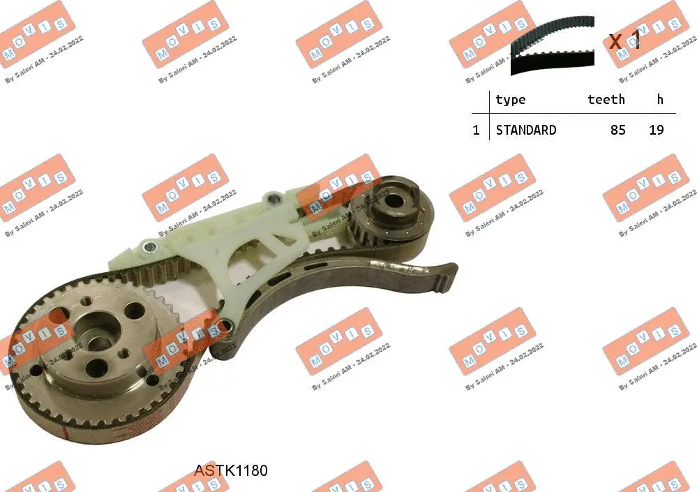 Timing Belt Kit (ASTK1180)