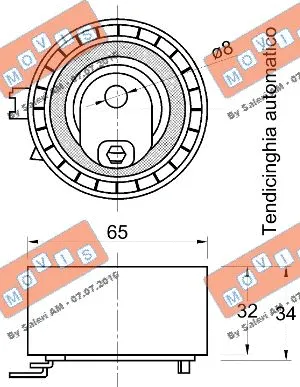 Tensioner Pulley, timing belt