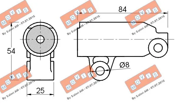 Vibration Damper, timing belt