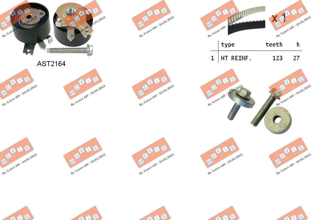 Timing Belt Kit (ASTK1145)
