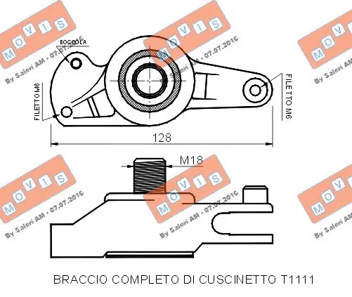 Belt Tensioner, V-ribbed belt