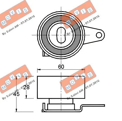 Tensioner Pulley, timing belt