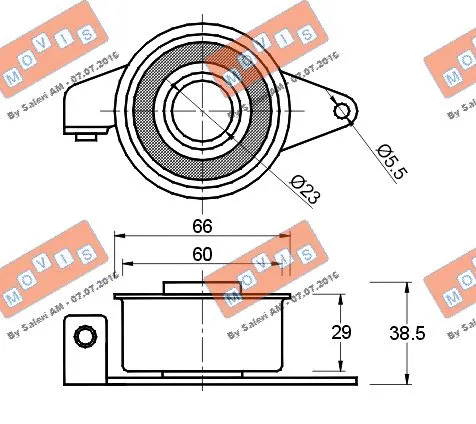 Tensioner Pulley, timing belt