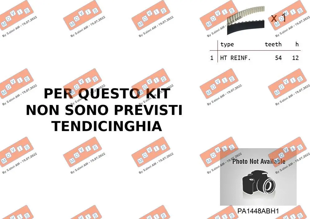 Water Pump & Timing Belt Kit (ASTK0B05PA3)