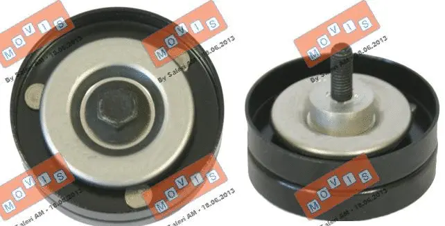 Deflection/Guide Pulley, V-ribbed belt (AST3615)