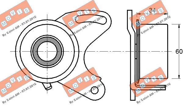 Tensioner Pulley, timing belt