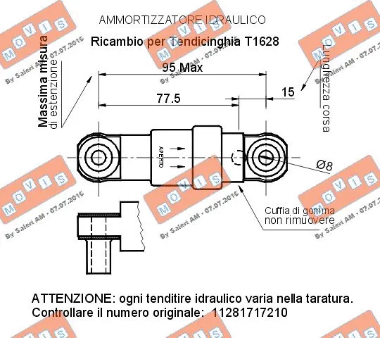 Vibration Damper, V-ribbed belt