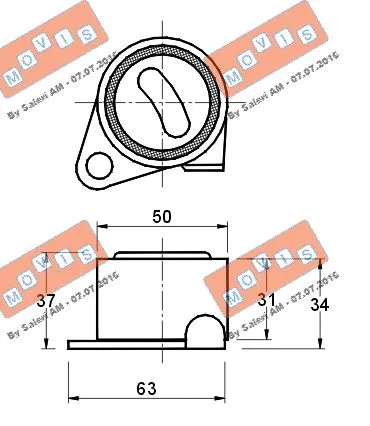 Tensioner Pulley, timing belt
