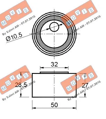 Tensioner Pulley, timing belt