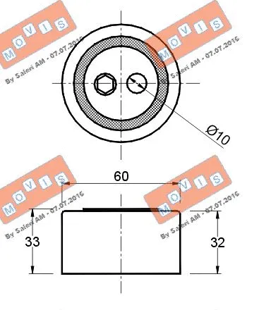 Tensioner Pulley, timing belt