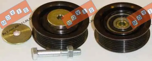 Deflection/Guide Pulley, V-ribbed belt (AST1935)
