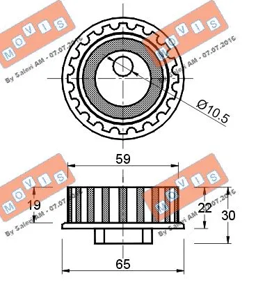 Tensioner Pulley, timing belt