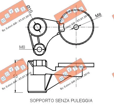 Belt Tensioner, V-ribbed belt