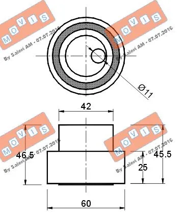 Tensioner Pulley, timing belt