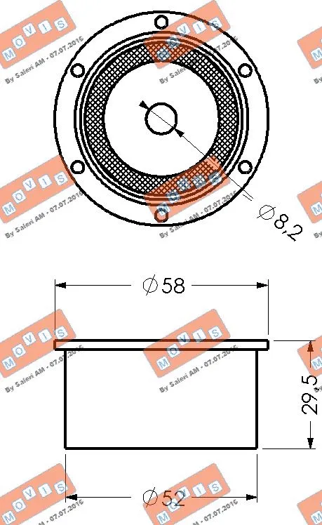 Deflection/Guide Pulley, timing belt