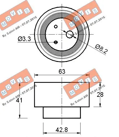 Tensioner Pulley, timing belt