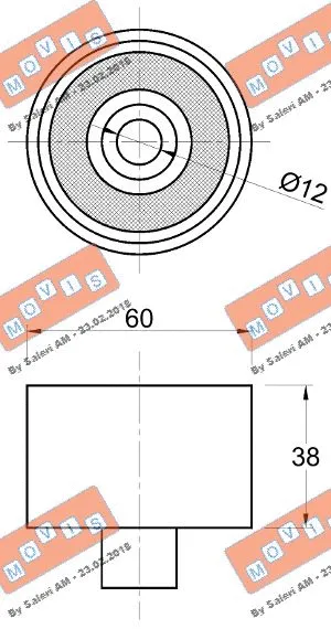 Tensioner Pulley, timing belt