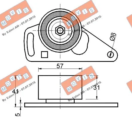 Tensioner Pulley, timing belt