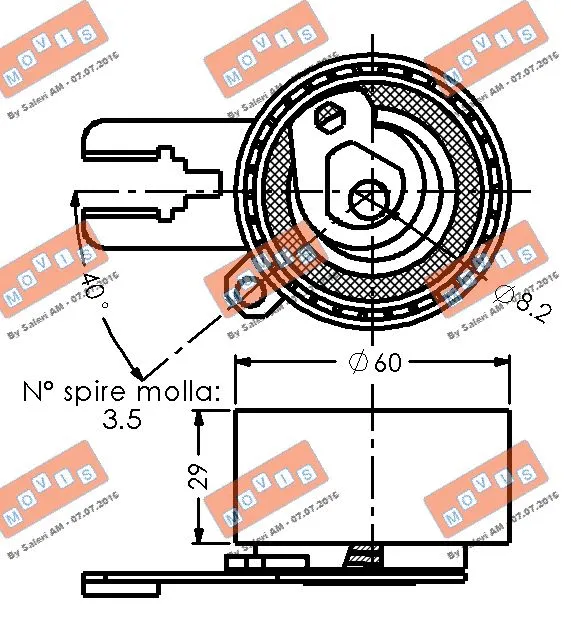 Tensioner Pulley, timing belt