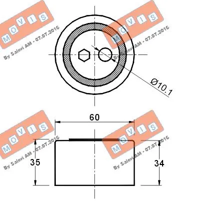 Tensioner Pulley, timing belt