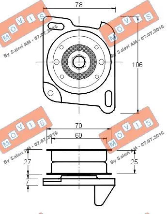 Tensioner Pulley, timing belt