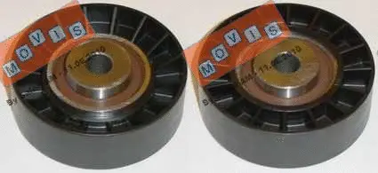 Deflection/Guide Pulley, V-ribbed belt (AST1195)