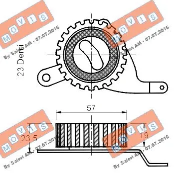 Tensioner Pulley, timing belt