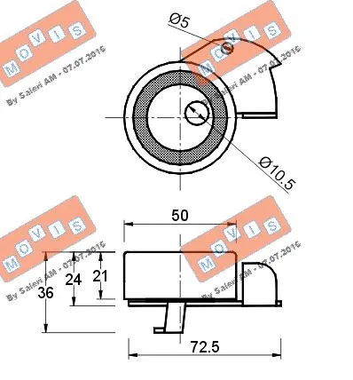 Tensioner Pulley, timing belt