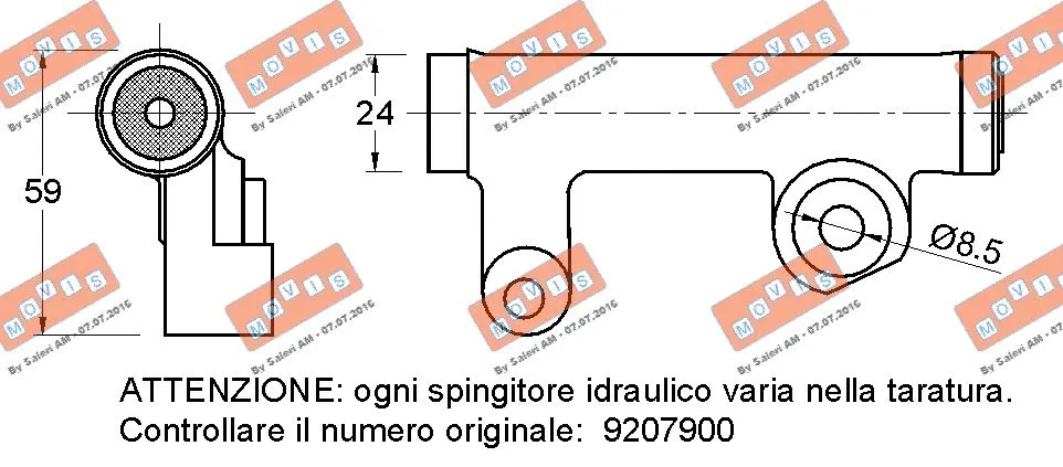 Vibration Damper, timing belt