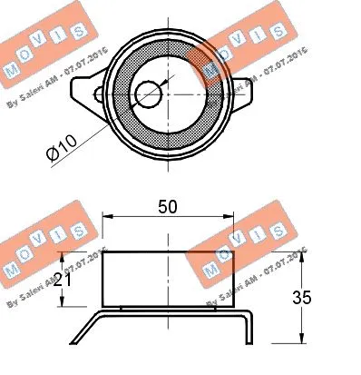 Tensioner Pulley, timing belt