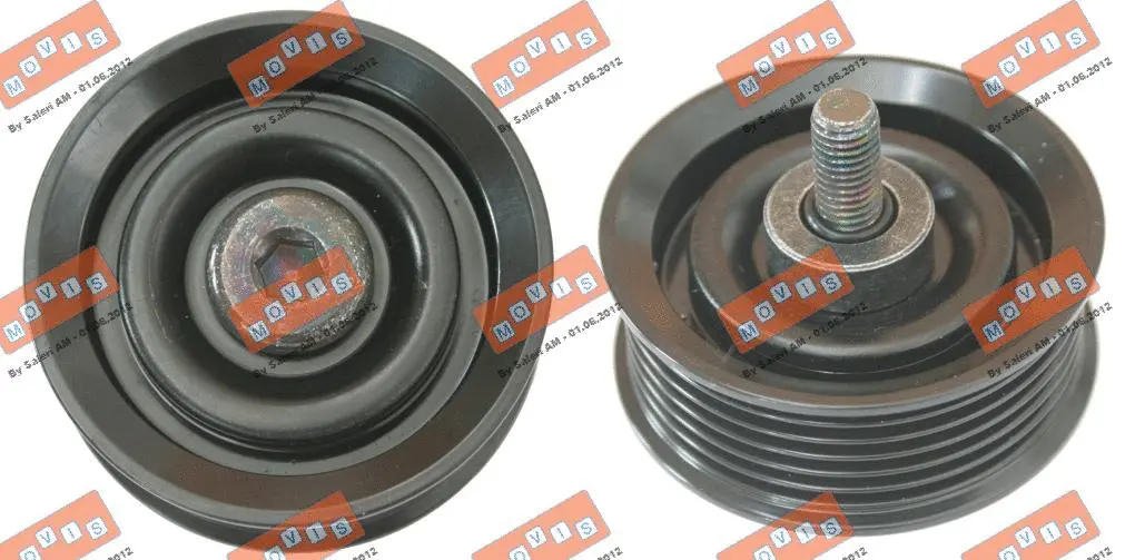 Deflection/Guide Pulley, V-ribbed belt (AST3466)