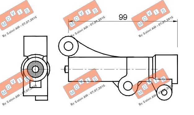 Vibration Damper, timing belt