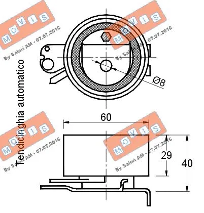 Tensioner Pulley, timing belt