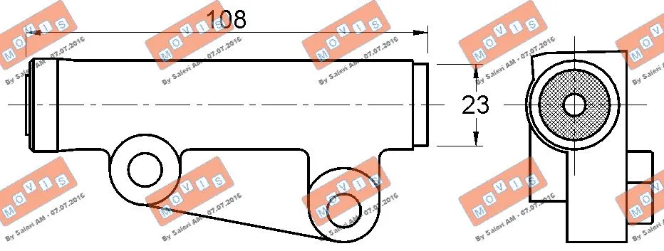 Vibration Damper, timing belt