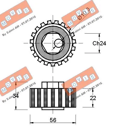 Tensioner Pulley, timing belt