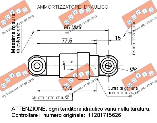 Vibration Damper, V-ribbed belt