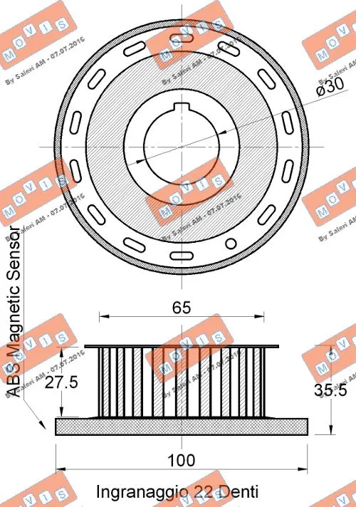 Deflection/Guide Pulley, timing belt