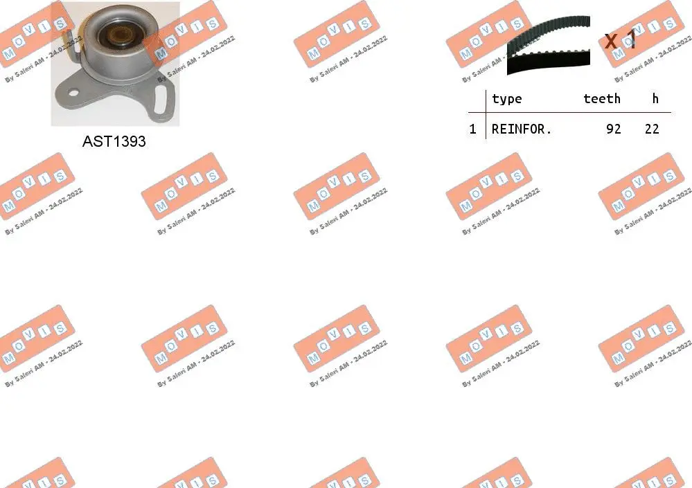 Timing Belt Kit (ASTK1106)