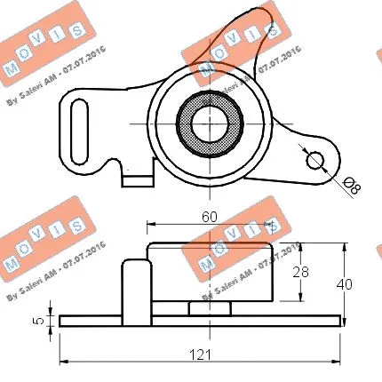 Tensioner Pulley, timing belt