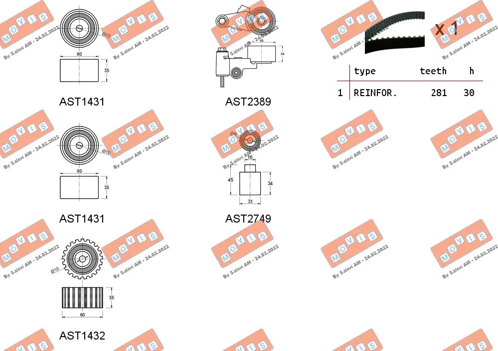 Timing Belt Kit