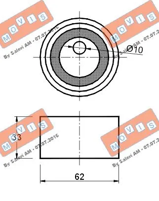 Tensioner Pulley, timing belt