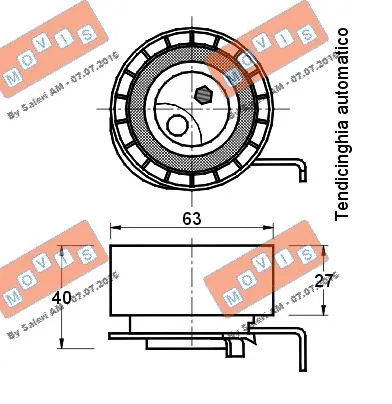 Tensioner Pulley, timing belt