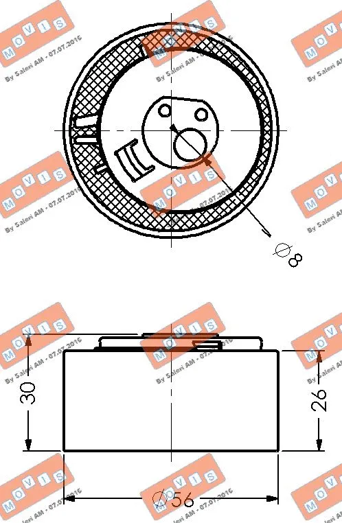Tensioner Pulley, timing belt