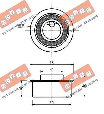Tensioner Pulley, timing belt